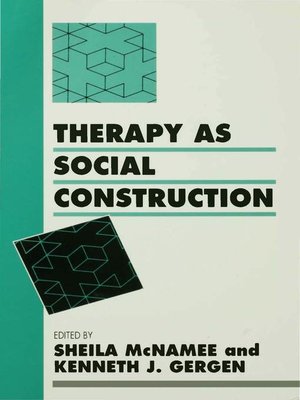 cover image of Therapy as Social Construction
